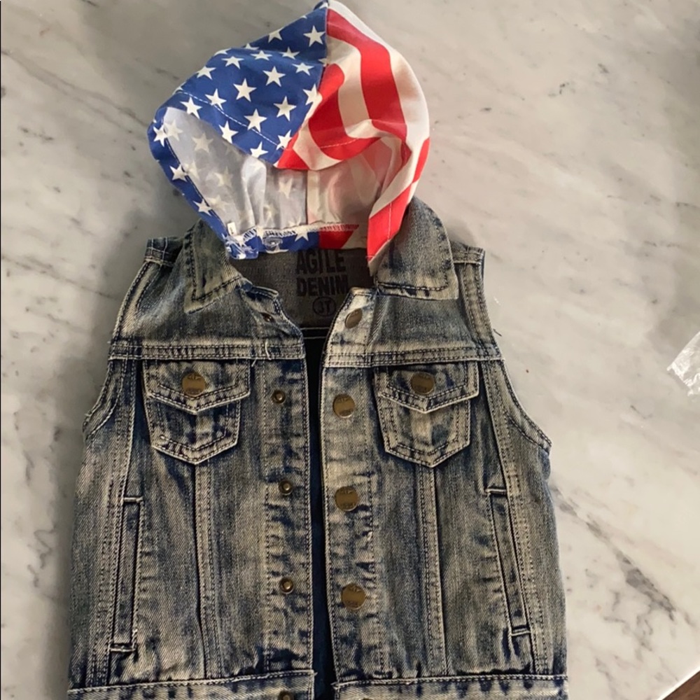 Denim America Vest